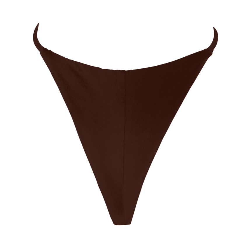 LUNA BOTTOM, Cacao, front view